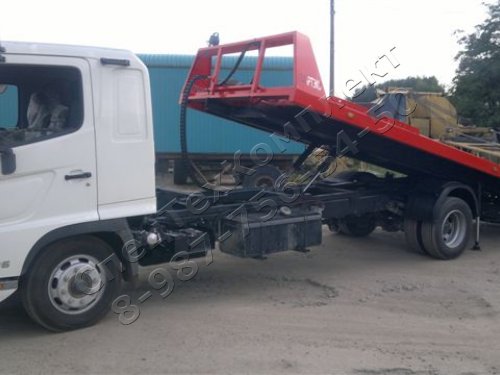 Автоэвакуатор Hino 500 GD8JLSA / GD8JMSA со сдвижной платформой 6 тонн